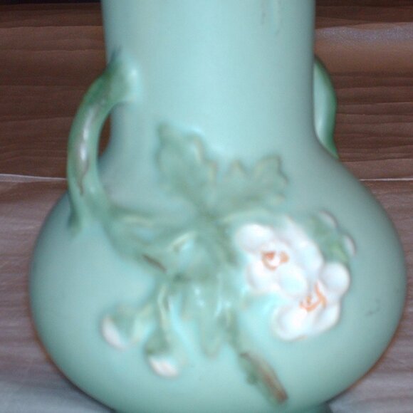 Antique and very lovely Weller pottery vase - Picture 9 of 9